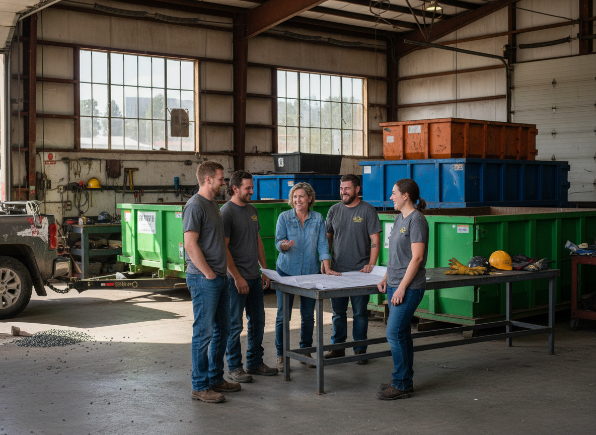 Aurora Dumpster Rental team